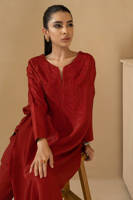 Picture of Rust silk with pants