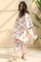 Picture of Blue Floral Printed Set Khadar