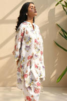 Picture of Blue Floral Printed Set Khadar