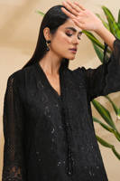 Picture of Chikankari black with dupatta