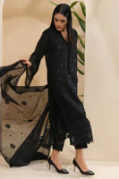 Picture of Chikankari black with dupatta