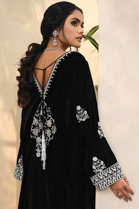 Silver Sparkle Velvet