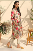 Picture of Red Floral Print Khadar