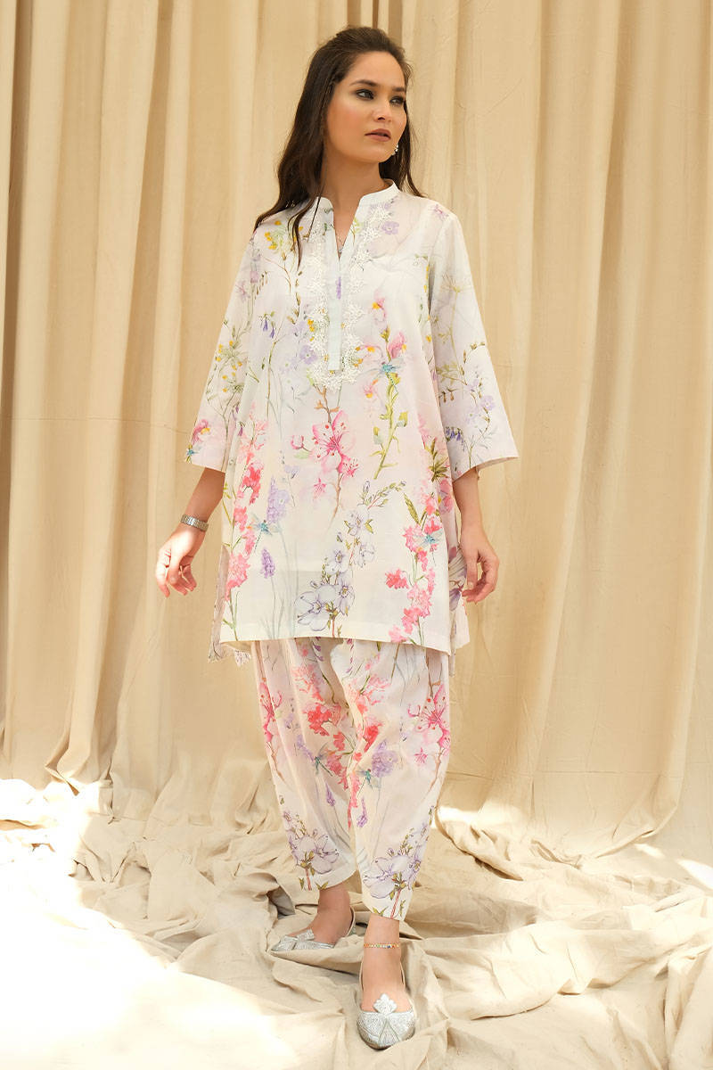 Picture of Water Colour Dream with Skinny Shalwar