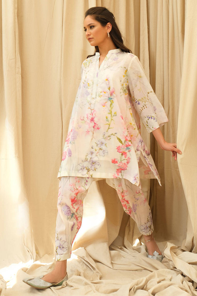 Picture of Water Colour Dream with Skinny Shalwar