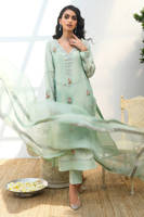 Picture of Mint Rose With Dupatta And Pants