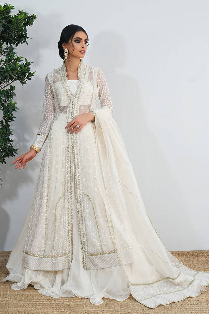 Picture of Lakhnavi Gown With Lehnga
