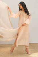 Picture of Golden Sehr With Pants And Dupatta