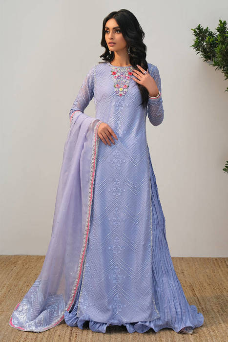 Lilac Sparkle With Dupatta