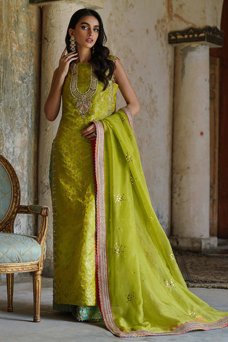 Festive Mehndi with Pants