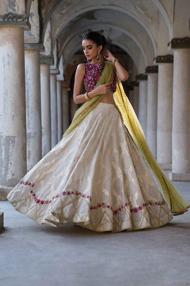 Picture of Trellis Rose Lehnga Choli