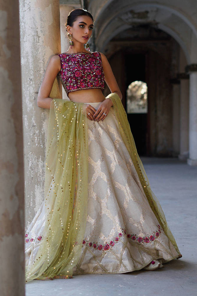 Picture of Trellis Rose Lehnga Choli