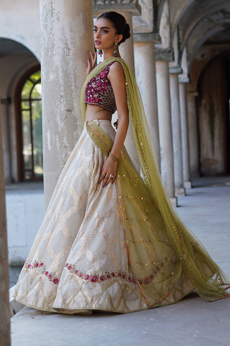 Picture of Trellis Rose Lehnga Choli