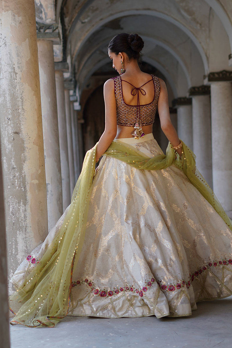 Picture of Trellis Rose Lehnga Choli