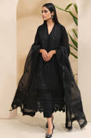 Picture of Chikankari black with dupatta