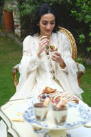 Picture of Pearl Encrusted Jacket With Lehnga Choli