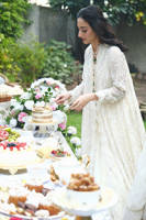 Picture of Pearl Encrusted Jacket With Lehnga Choli