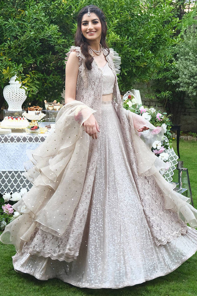Picture of Champagne Lace Gown