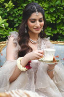 Picture of Champagne Lace Gown