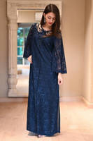 Picture of Teal Lace Crystal with Pants