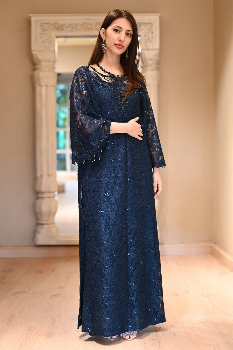 Picture of Teal Lace Crystal with Pants