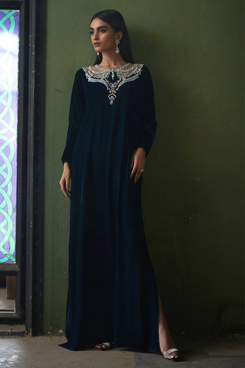 Picture of Diamontee Velvet Kaftan