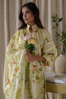 Picture of Reglan Rose Shirt with Pants and Dupatta