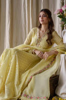 Picture of Lemon Rose Peshwas With Dupatta
