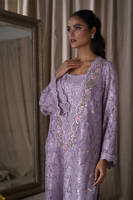 Picture of Lilac Sequence Lace With Jumpsuit