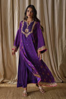 Picture of Purple Festive With Pants And Dupatta