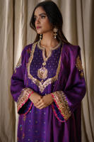 Picture of Purple Festive With Pants And Dupatta
