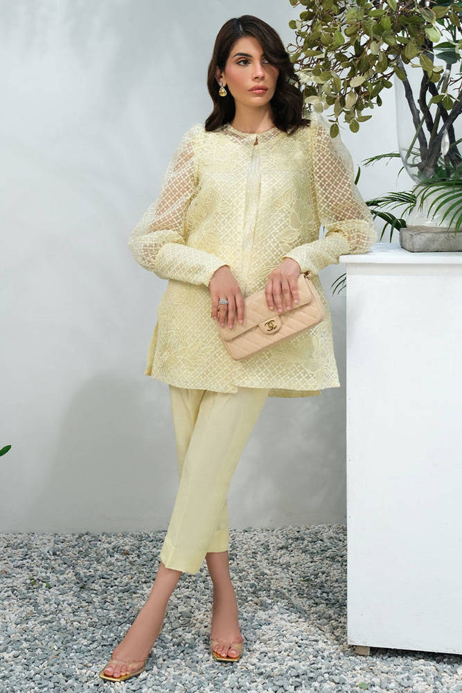 Picture of Lemon Rose Jacket With Pants