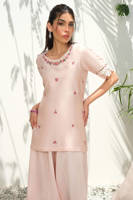 Picture of Pink Silk Floral With Pants