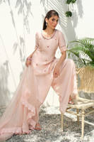 Picture of Pink Silk Floral With Pants