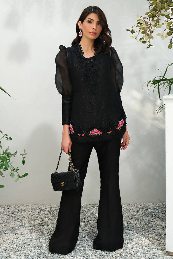 Picture of Black Sparkle Rose With Pants