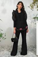 Picture of Black Sparkle Rose With Pants