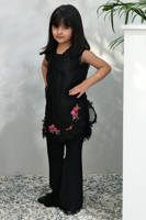 Picture of Black Sparkle Rose Kid