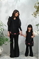 Picture of Black Sparkle Rose Kid