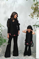 Picture of Black Sparkle Rose Kid