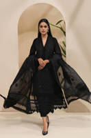 Picture of Chikankari Black with Dupatta