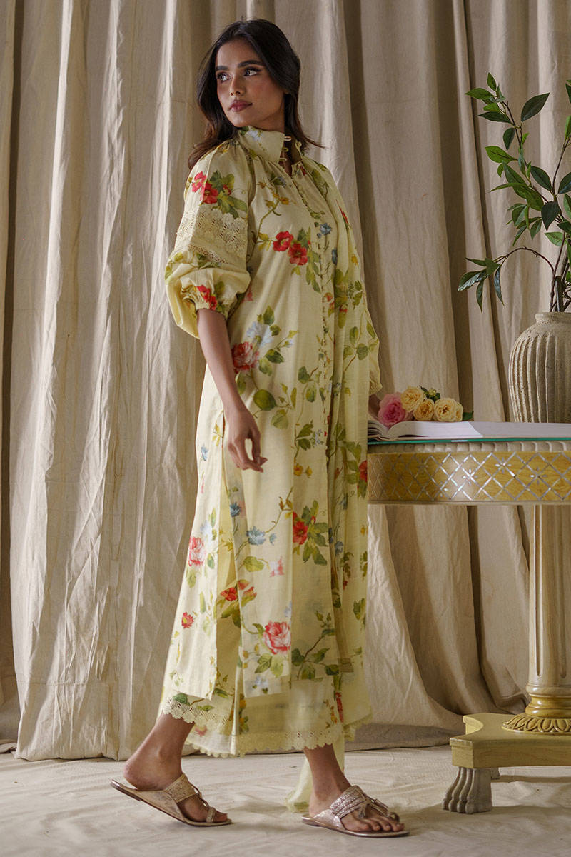 Picture of Reglan Rose Shirt with Pants and Dupatta