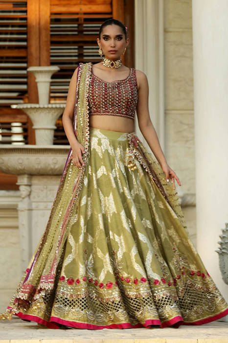 Picture of Fh Mehndi Lehnga