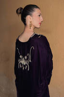 Picture of Deep Sea Kaftan (Purple)