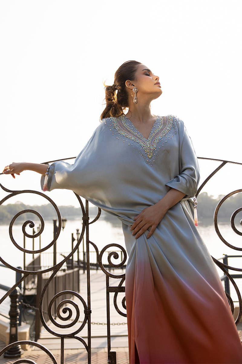 Picture of Ombre Sky Kaftan