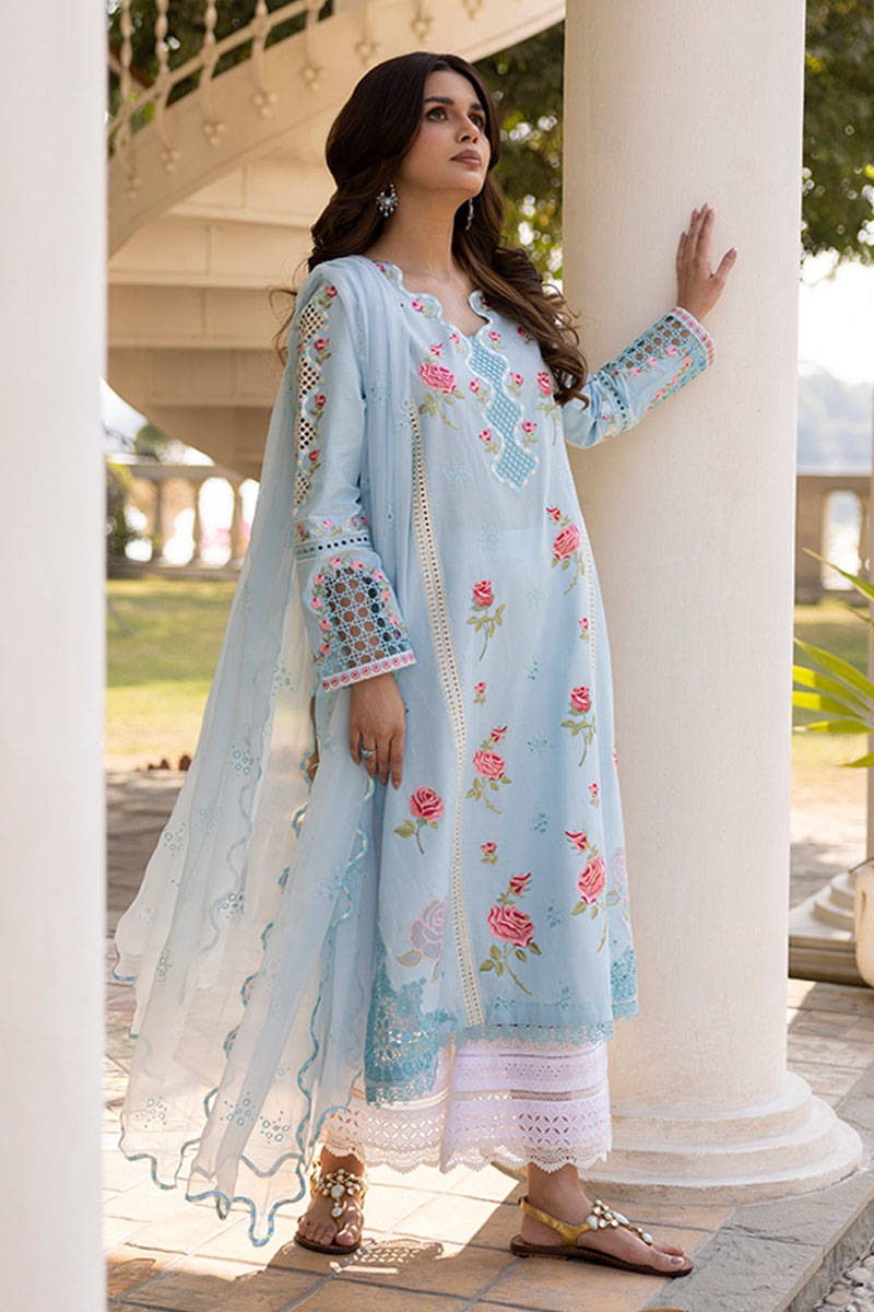 Picture of Blue Rose With Dupatta
