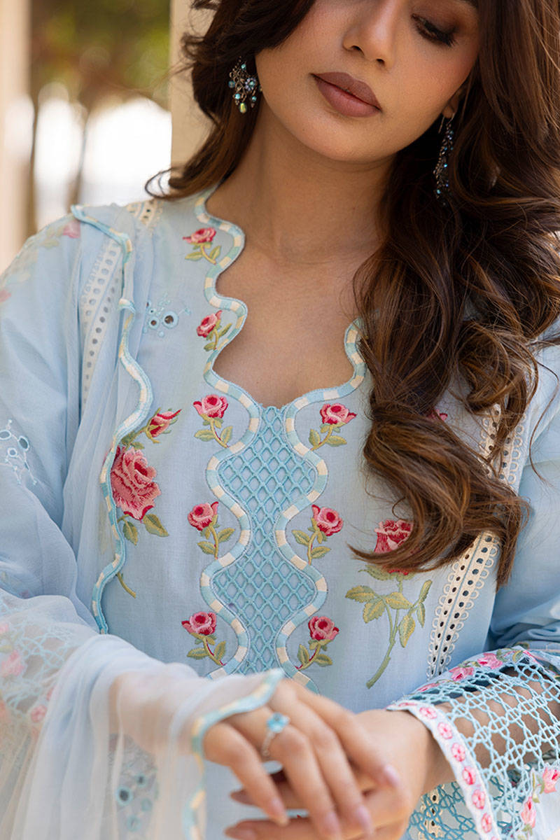 Picture of Blue Rose With Dupatta