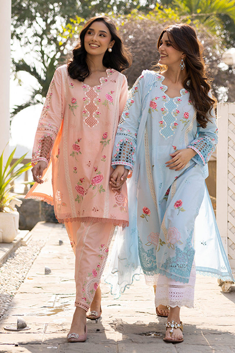 Picture of Blue Rose With Dupatta