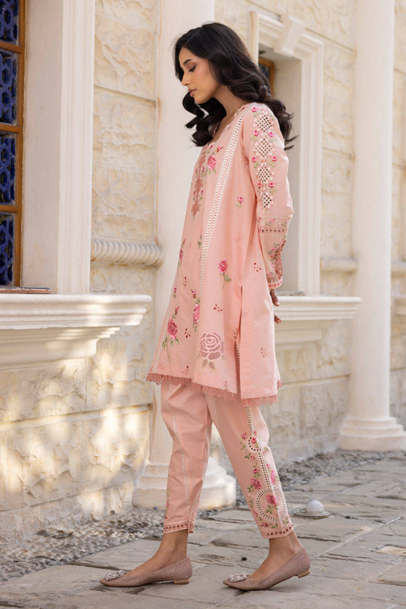 Picture of Pink Rose With Shalwar