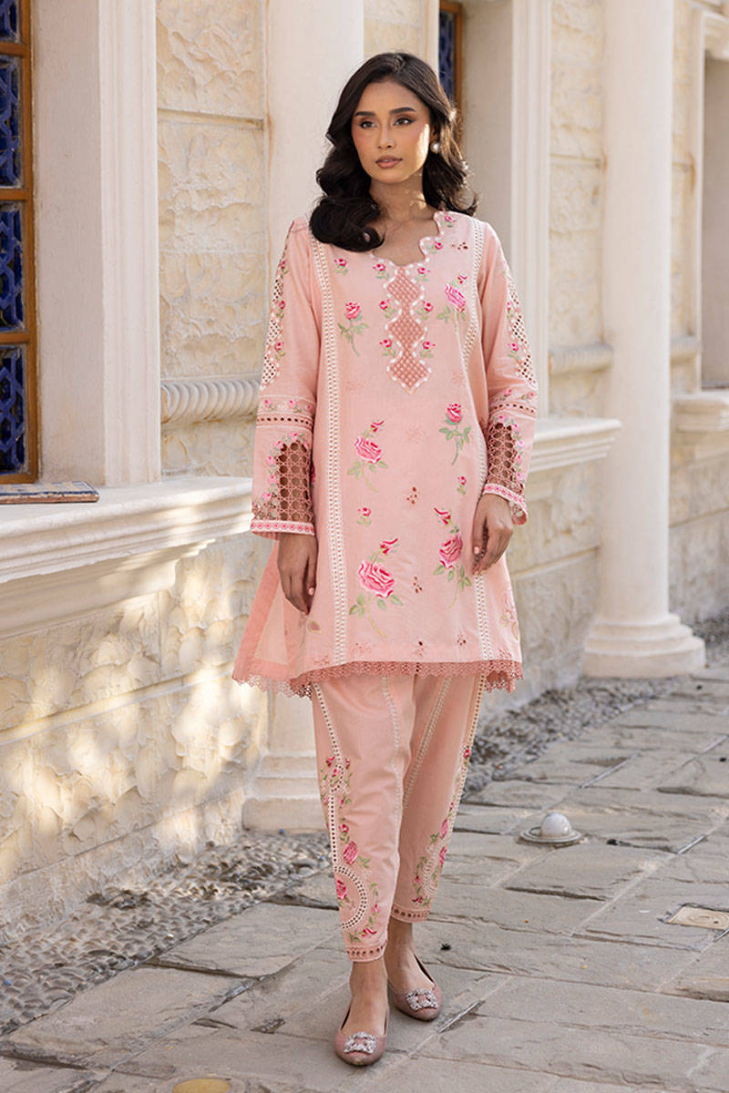 Picture of Pink Rose With Shalwar