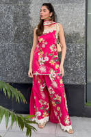 Picture of Wild Flower farshi co-ord set